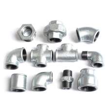 Manufacture En10242 Hot-dip Galvanized Black Thread Plumbing Malleable Casting Iron Pipe Fittings